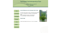 Desktop Screenshot of angewandte-psychologie-gangl.de