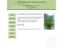 Tablet Screenshot of angewandte-psychologie-gangl.de